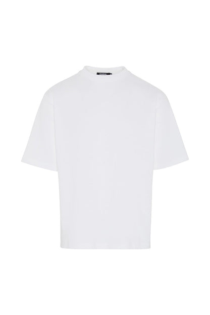 Boxy Fit Oversized T-Shirt - White