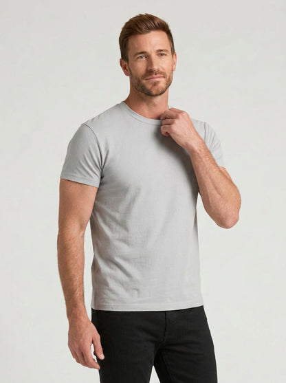Premium Fitted Crew Neck T-Shirt — 6-Pack | Zorven