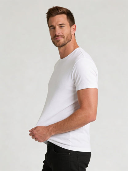 Premium Fitted Crew Neck T-Shirt — 6-Pack | Zorven