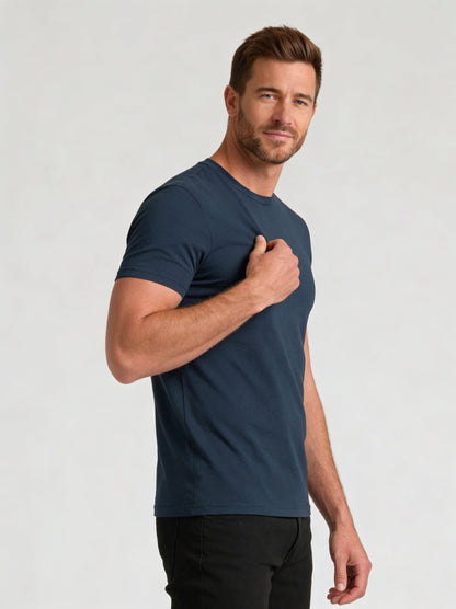 Premium Fitted Crew Neck T-Shirt — 6-Pack | Zorven