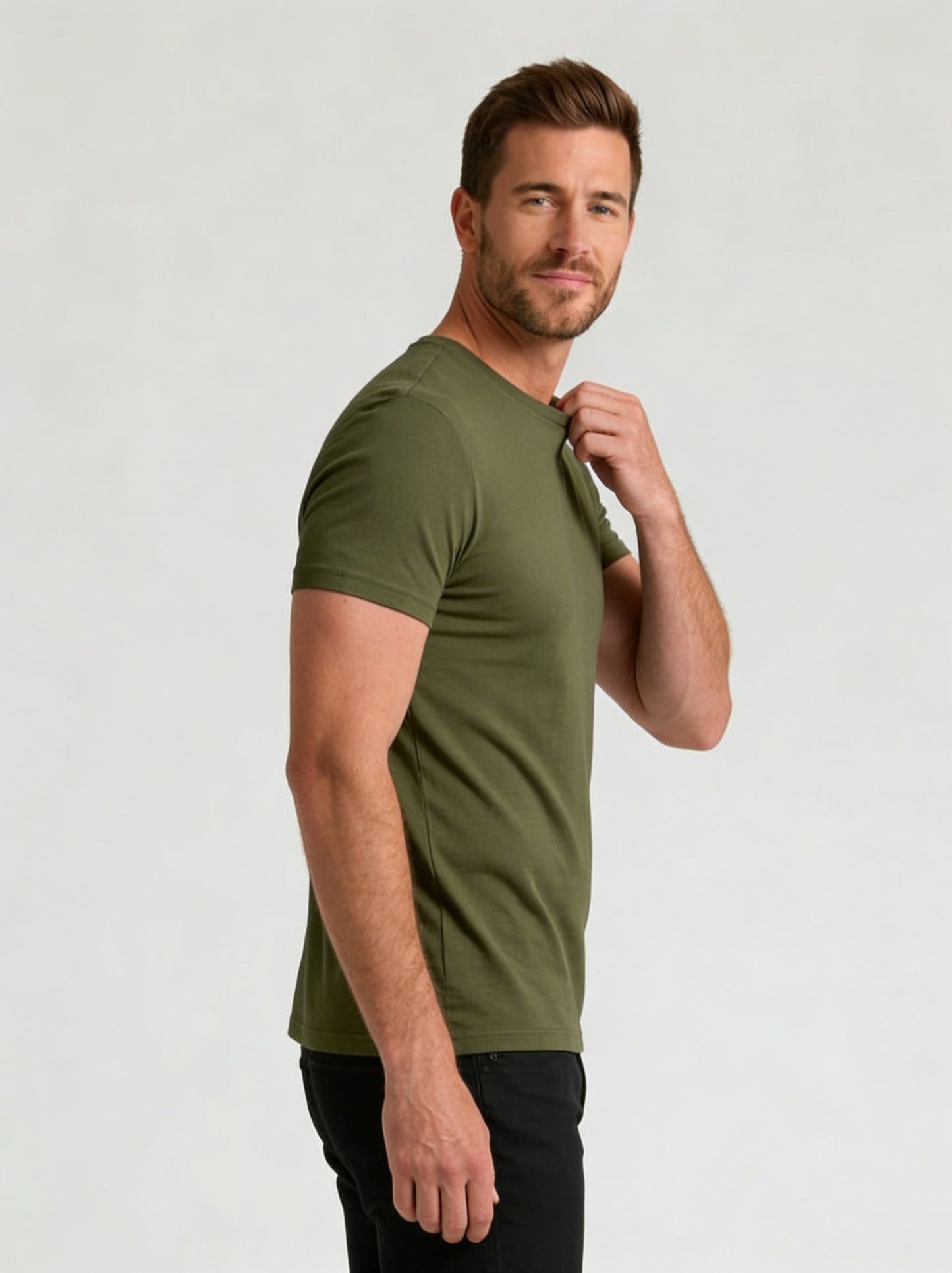 Premium Fitted Crew Neck T-Shirt — 6-Pack | Zorven
