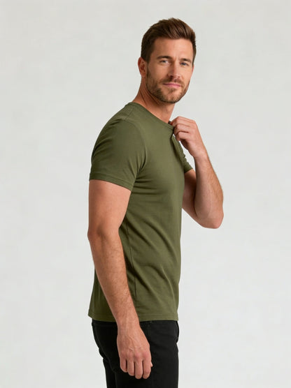 Premium Fitted Crew Neck T-Shirt — 6-Pack | Zorven