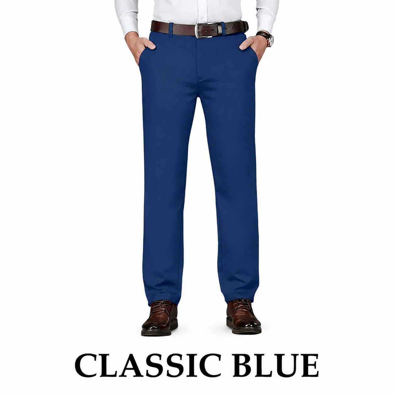 Zorven TimelessFlex – Classic Straight Fit 4-Way Stretch Pants