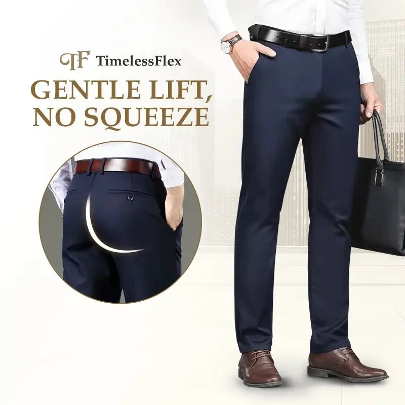 Zorven TimelessFlex – Classic Straight Fit 4-Way Stretch Pants
