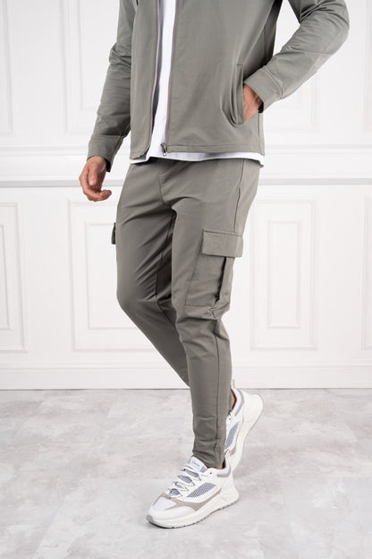 Premium Cargo Utility Pants - Taupe