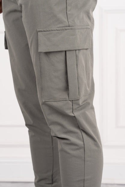 Premium Cargo Utility Pants - Taupe
