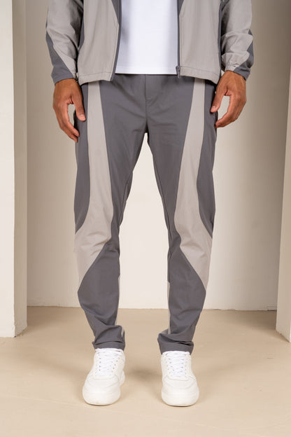 Premium Technical V2 Panelled Pants - Grey
