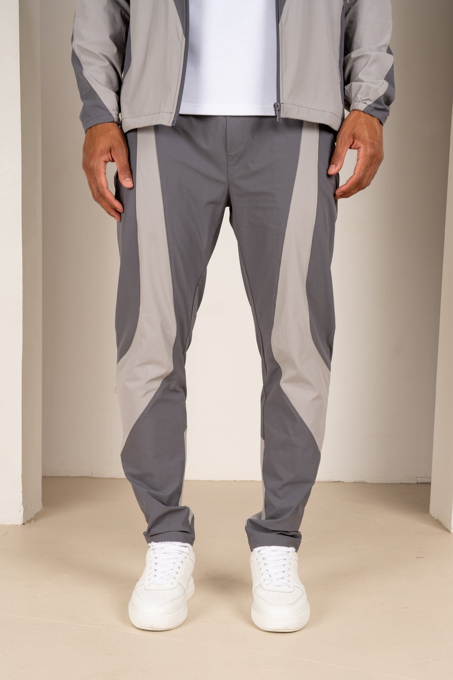 Premium Technical V2 Panelled Jacket - Grey