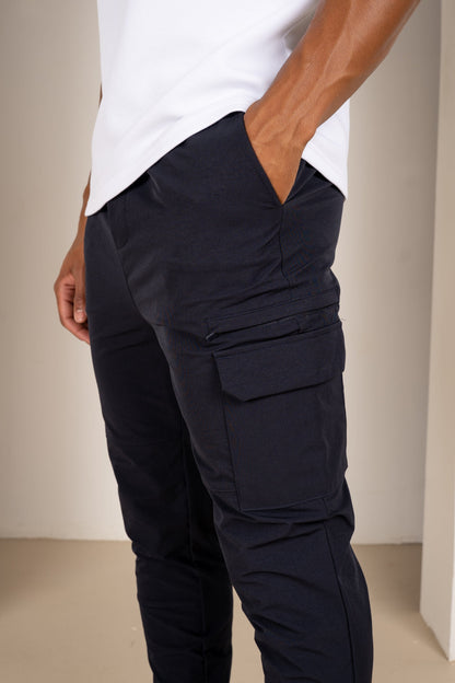 Premium Detail Cargo Jacket V2 - Navy