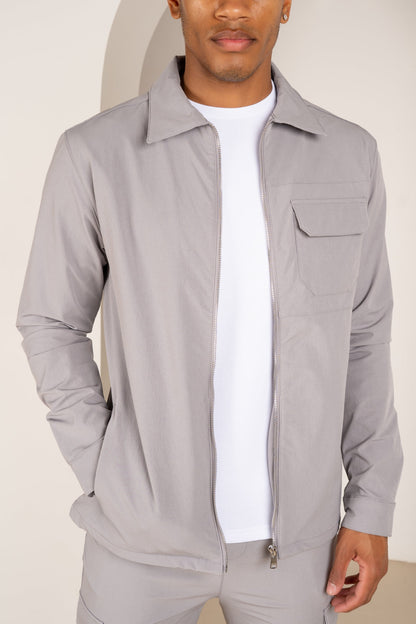 Premium Detail Cargo Pants V2 - Grey
