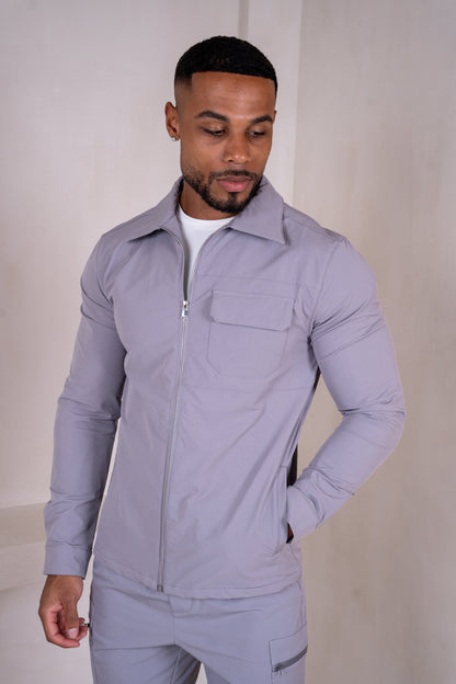 Premium Detail Cargo Shorts V2 - Grey