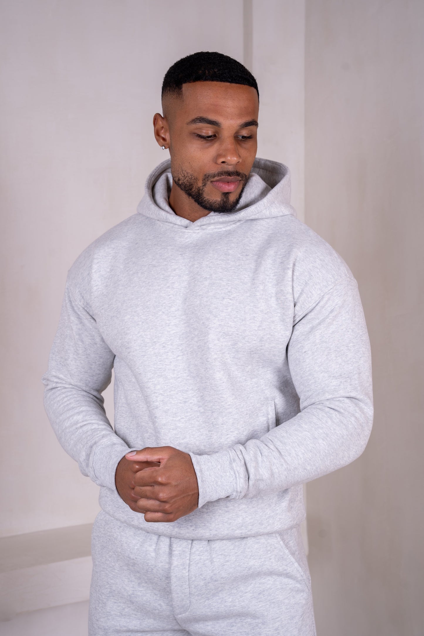Core Pullover Hoodie - Grey Marl