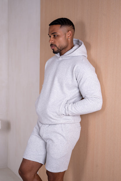 Core Pullover Hoodie - Grey Marl