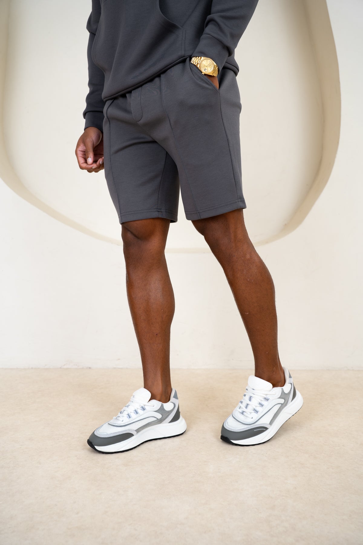 Essential Scuba Hoodie - Charcoal
