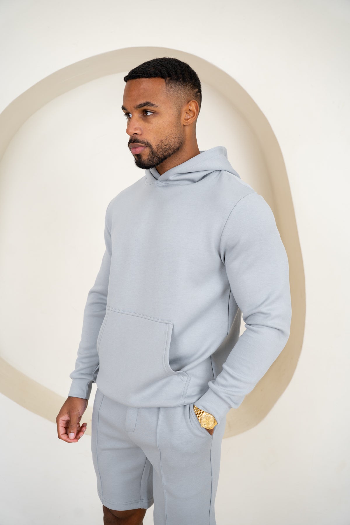 Essential Scuba Hoodie - Grey