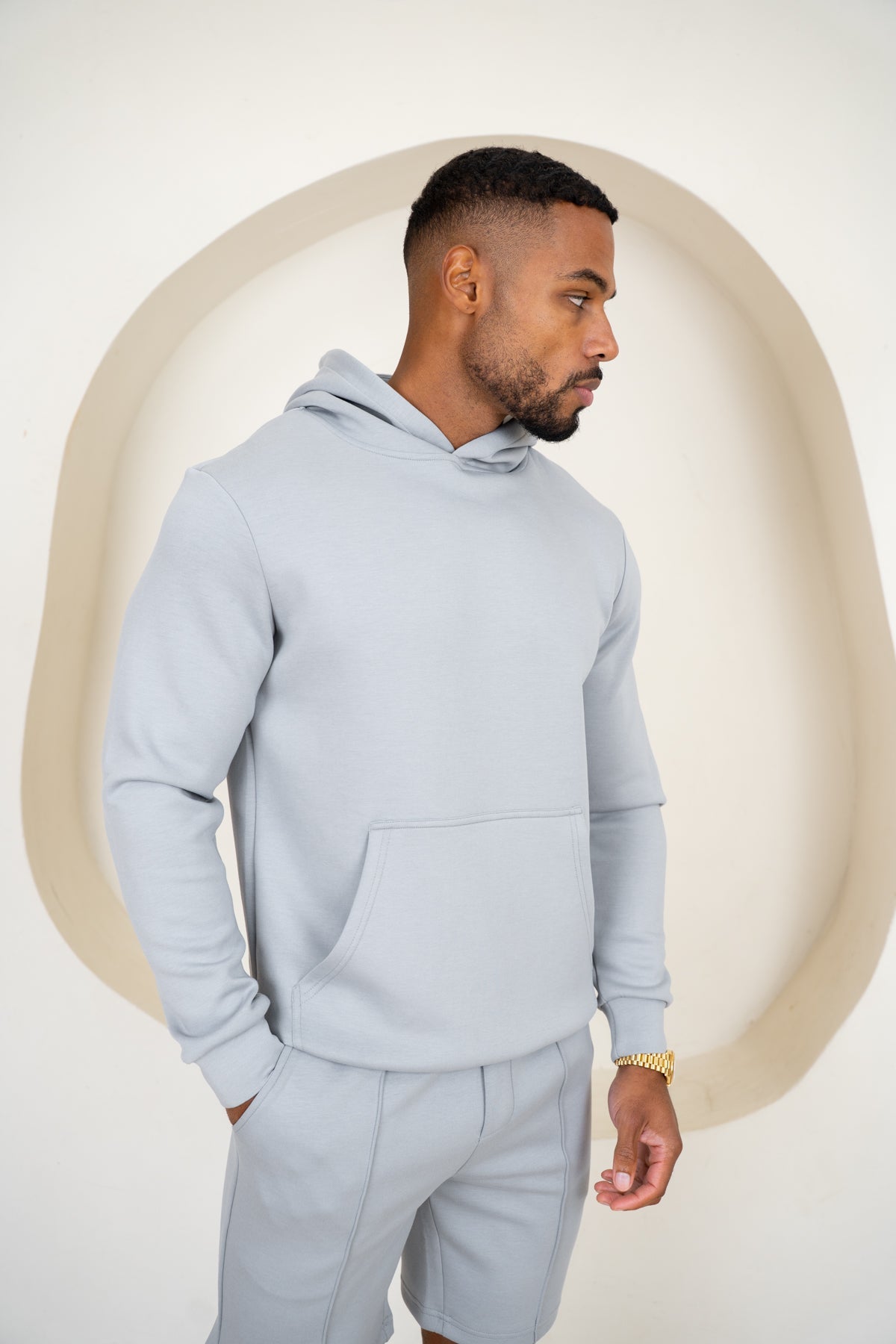 Essential Scuba Hoodie - Grey