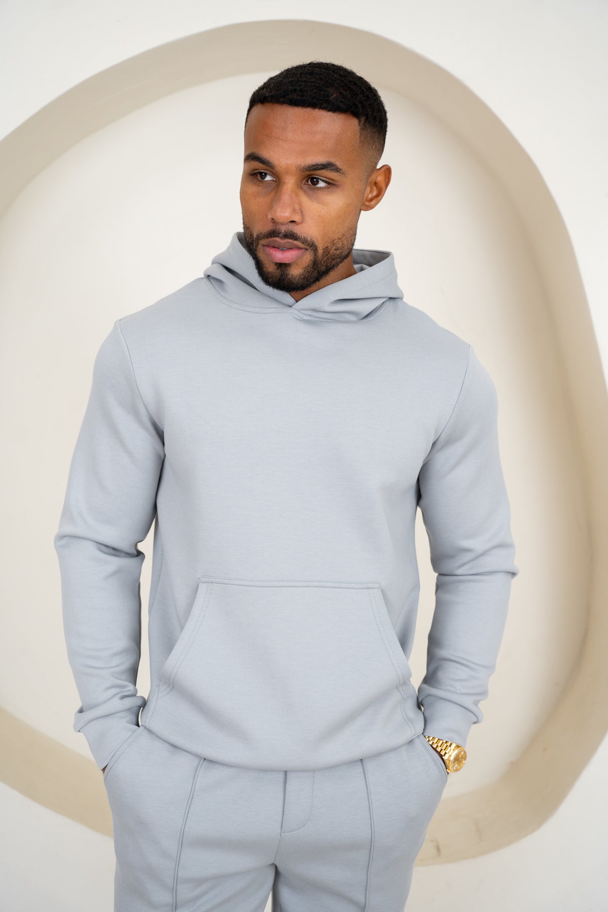 Essential Scuba Hoodie - Grey