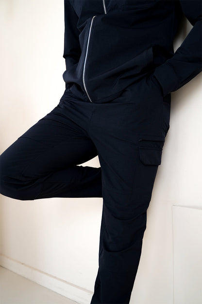Premium Detail Cargo Jacket V2 - Navy