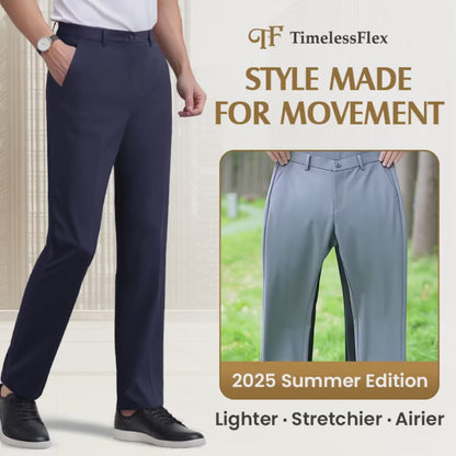 Zorven TimelessFlex – Classic Straight Fit 4-Way Stretch Pants