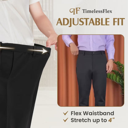 Zorven TimelessFlex – Classic Straight Fit 4-Way Stretch Pants
