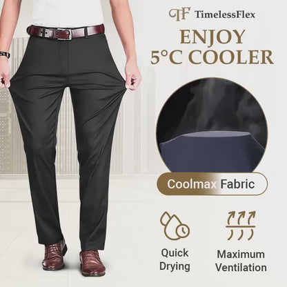 Zorven TimelessFlex – Classic Straight Fit 4-Way Stretch Pants